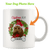 Christmas Wreath Custom Mug