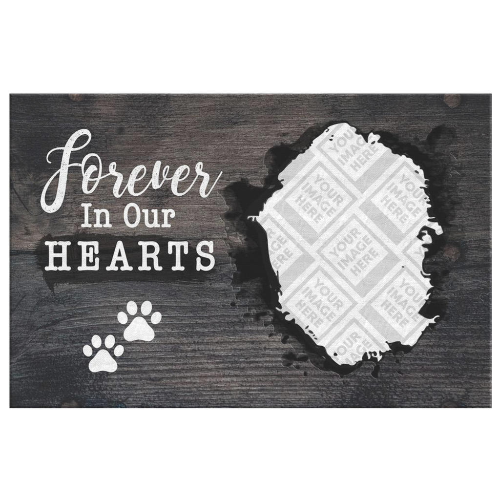 Forever In Our Hearts | Personalized Canvas